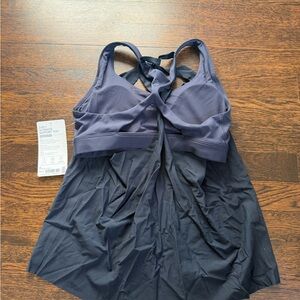 Athleta Deep Blue ultimate support top